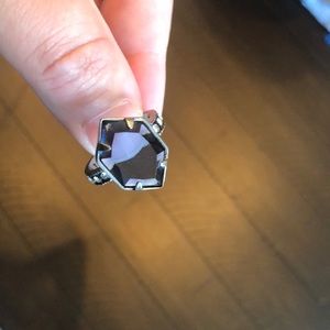 Chloe and Isabel silver tone ring